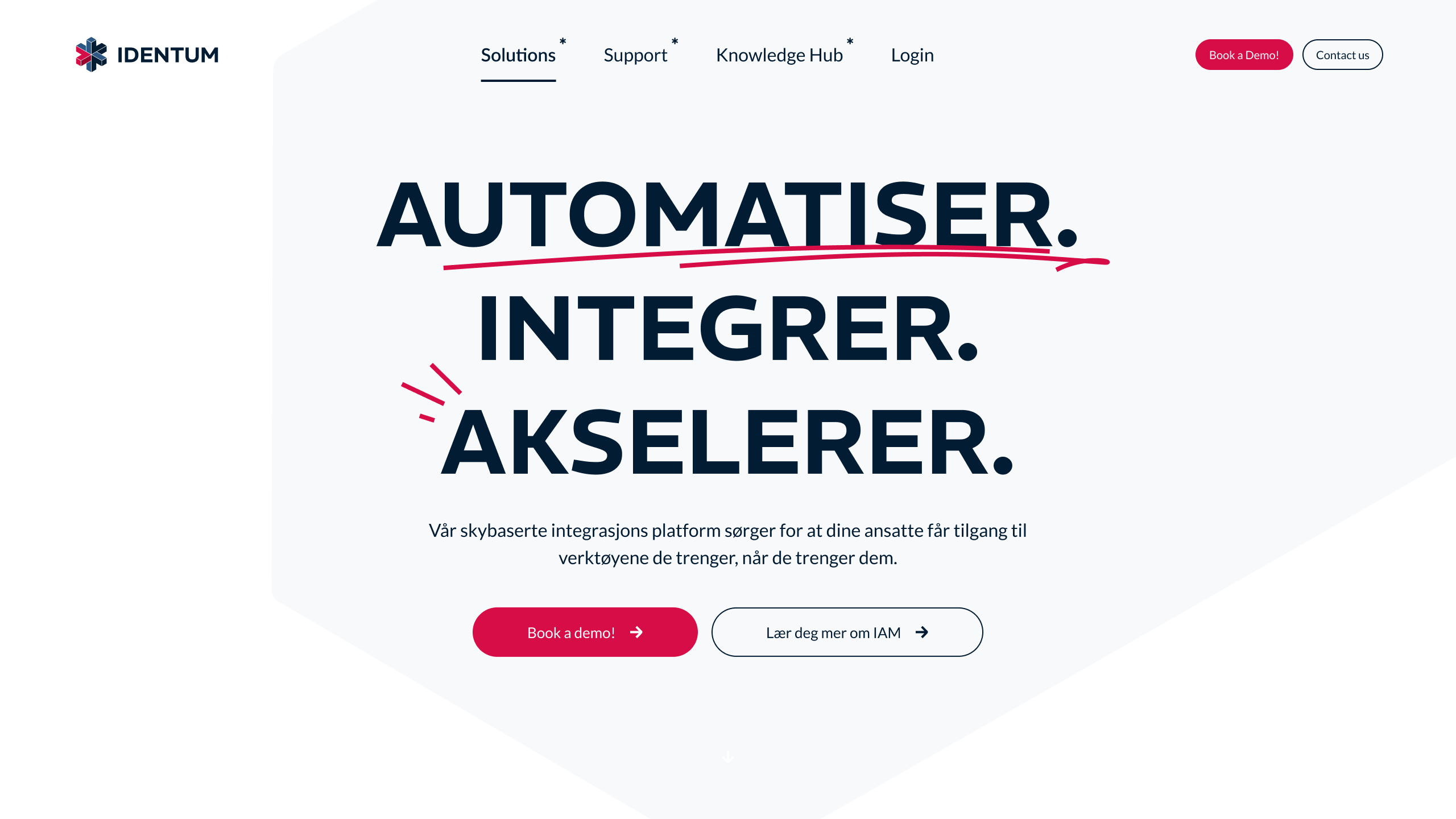 Alternative Header section